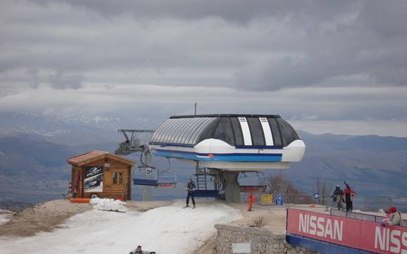 Ski lifts L’Aquila – Ski lifts Campo Felice – Rocca di Cambio