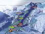 Trail map Heutal – Unken