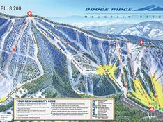 Trail map Dodge Ridge