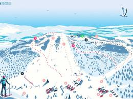 Ski resort Sulitjelma Fjellandsby