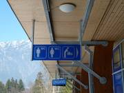 A changing room is also available at the Kreuzeckbahn.