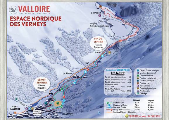 Espace de ski nordique des Verneys
