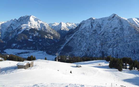 Skiing in the Naturpark Lechtal