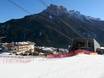 Rosengarten Group (Catinaccio): accommodation offering at the ski resorts – Accommodation offering Catinaccio/Ciampedie – Vigo di Fassa/Pera di Fassa
