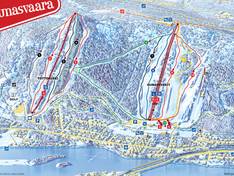 Trail map Ounasvaara – Rovaniemi