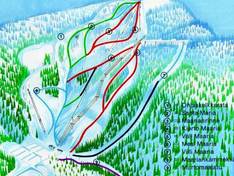 Trail map Maarianrinteet