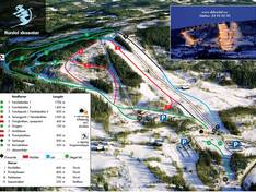 Trail map Hurdal