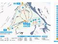Trail map Osorno