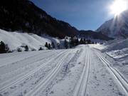 Cross-country ski trails in Vent