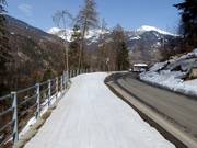 Vacca valley descent