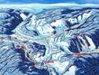 Trail map of the ski resort Kaste – Petříkov