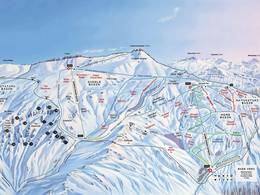 Trail map Treble Cone