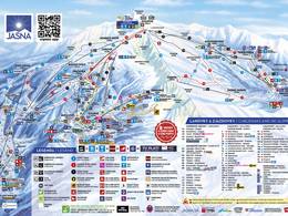 Trail map Jasná Nízke Tatry – Chopok
