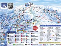 Trail map Jasná Nízke Tatry – Chopok