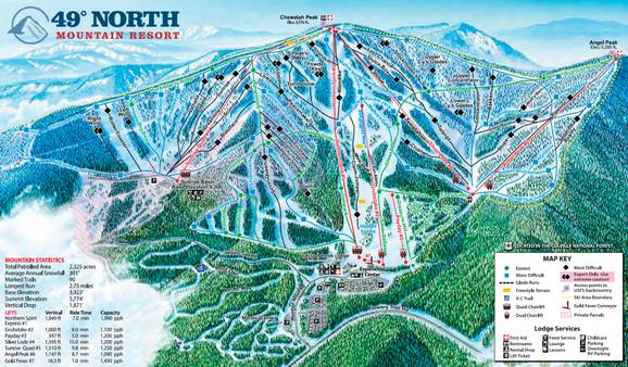 49 Degrees North Mountain Resort