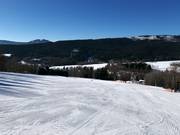 Easy, very wide slope in the lower area
