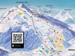 Trail map Hochkössen (Unterberghorn) – Kössen