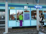 Friendly ticket office staff