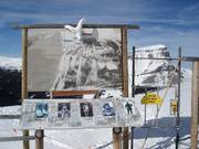 Entrance to the extremely difficult slopes The Wildwest