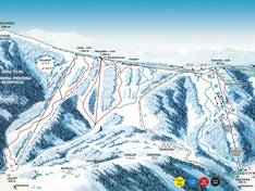 Trail map Veľká Rača