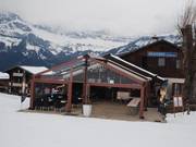 Brasserie Le Chamois at the Crest Voland valley station