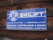 Sign by Doppelmayr