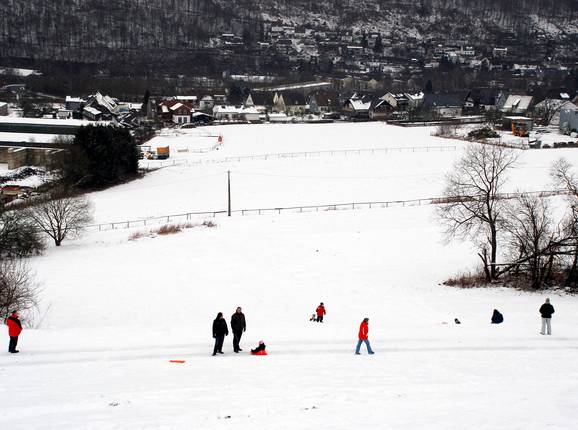 On the lower slope, skiing is only possible in summer – in winter, it is reserved for tobogganers.