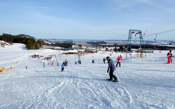 Best ski resort in Bavarian Alpine Foreland – Test report Schwärzenlifts – Eschach