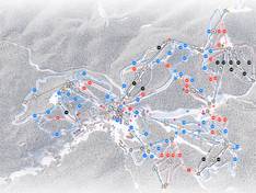 Trail map Bukovel