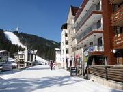 Accommodation directly on the slopes at the Ski center Studenets