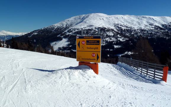 Katschberg-Rennweg: orientation within ski resorts – Orientation Katschberg