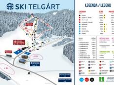 Trail map Telgárt