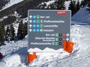 Slope signage Hochfügen