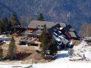Hotel Krvavec in the middle of the ski area