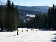 Easy slope at the Spodní Šance drag lift