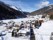 The village of Sulden am Ortler