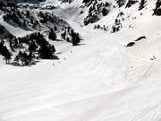 Easy slopes at the Familypark