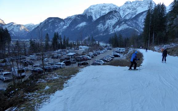 Saalachtal: access to ski resorts and parking at ski resorts – Access, Parking Almenwelt Lofer