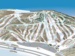 Trail map Cascade Mountain