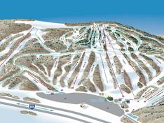 Trail map Cascade Mountain