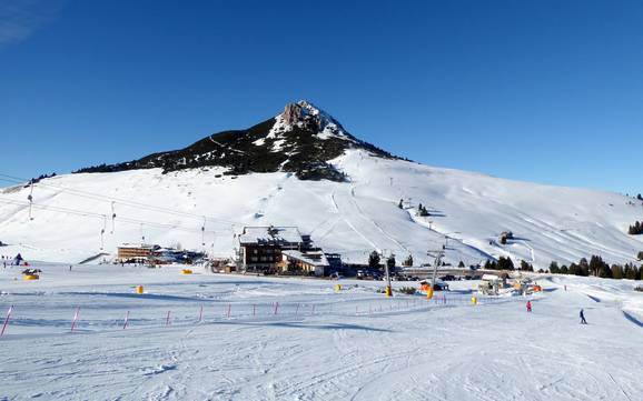 Highest base station in the Fiemme Mountains – ski resort Oclini