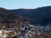 View from the village of Bodenmais to the Arber