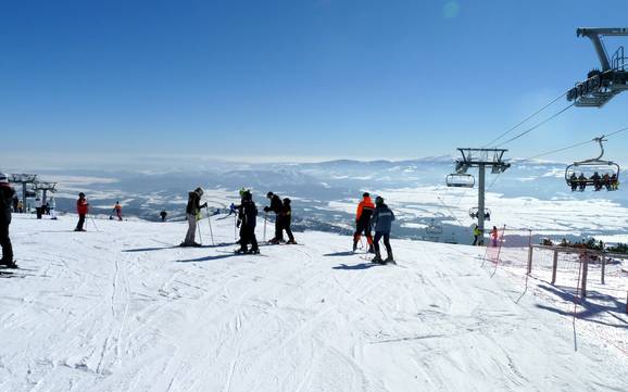 Highest base station in Slovakia (Slovensko) – ski resort Štrbské Pleso