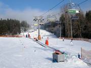 Practice area Fox Park and easy slopes at the chairlift