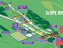 Trail map Midlothian Ski Centre
