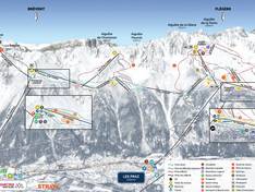 Trail map Brévent/Flégère (Chamonix)