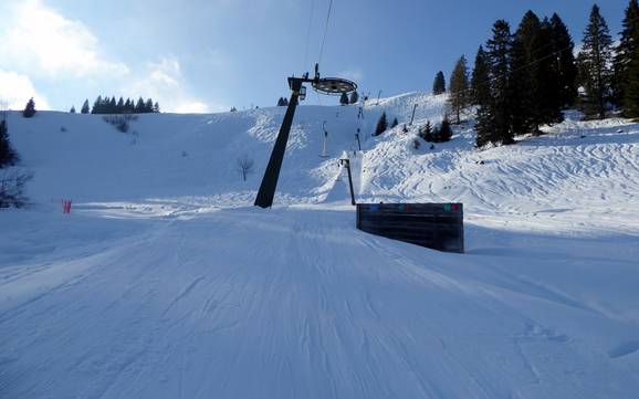 Highest base station in the County of Rosenheim – ski resort Rankenlift