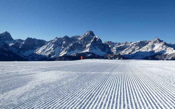 Slope preparation Sextental (Valle di Sesto) – Slope preparation 3 Zinnen Dolomites – Helm/Stiergarten/Rotwand/Kreuzbergpass