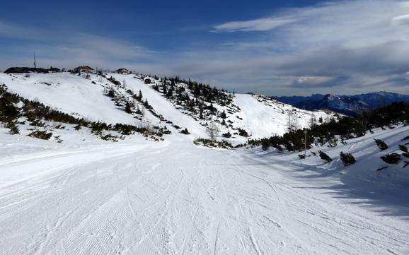 Lake Traunsee: size of the ski resorts – Size Feuerkogel – Ebensee