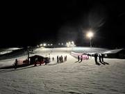 Night skiing